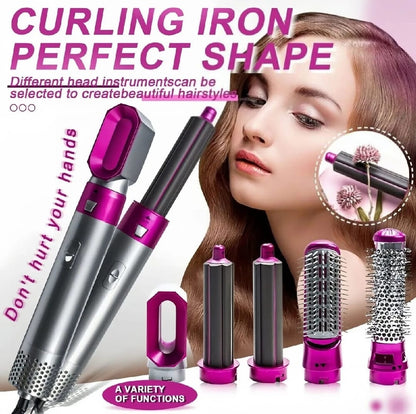 High Quality 5 In 1 Hair Styler with 5 extra feathures