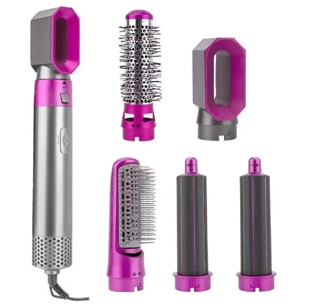 High Quality 5 In 1 Hair Styler with 5 extra feathures