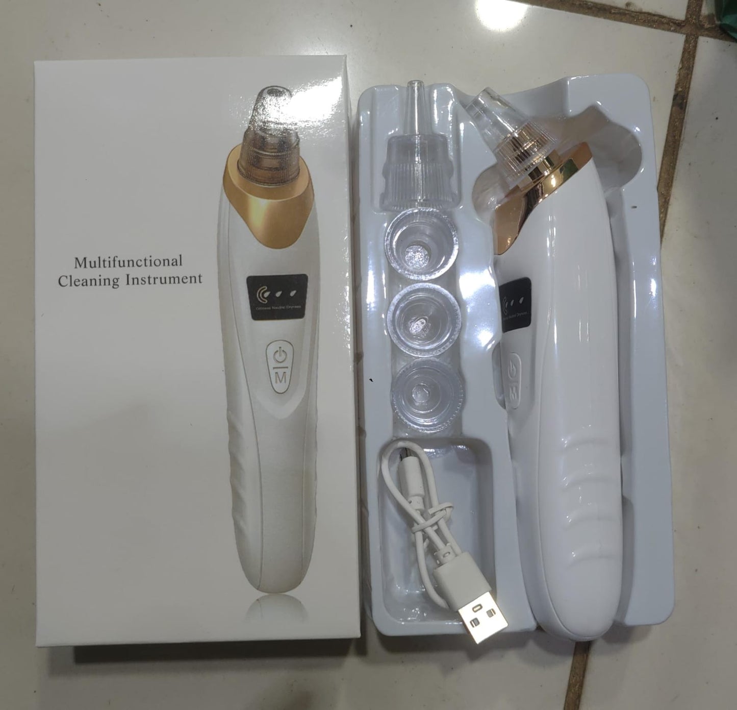 Face Vacuum Suction Blackhead removal for nose And Face