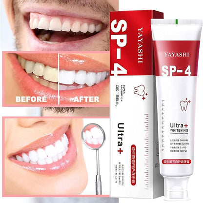 Yayashi Sp-4 Ultra Whitening Toothpaste Probiotic Stain Remover