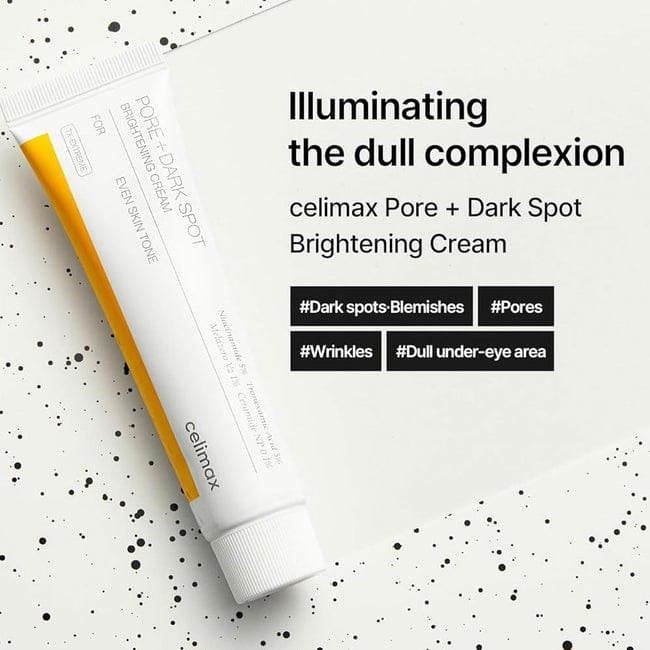 Celimax Pore And Dark Spot Brightening Cream 35ml Korean Skincare For Pore Refining Radiant Glow And Spot Removal