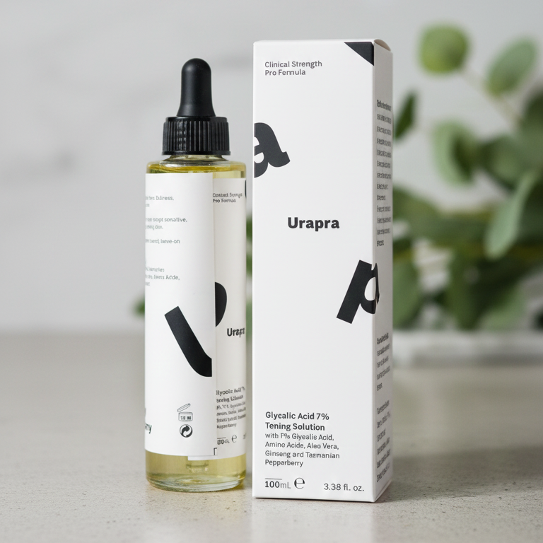 Urapra Glycolic Acid 7% Toning Solution: Advanced Exfoliating