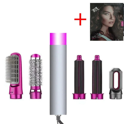 High Quality 5 In 1 Hair Styler with 5 extra feathures