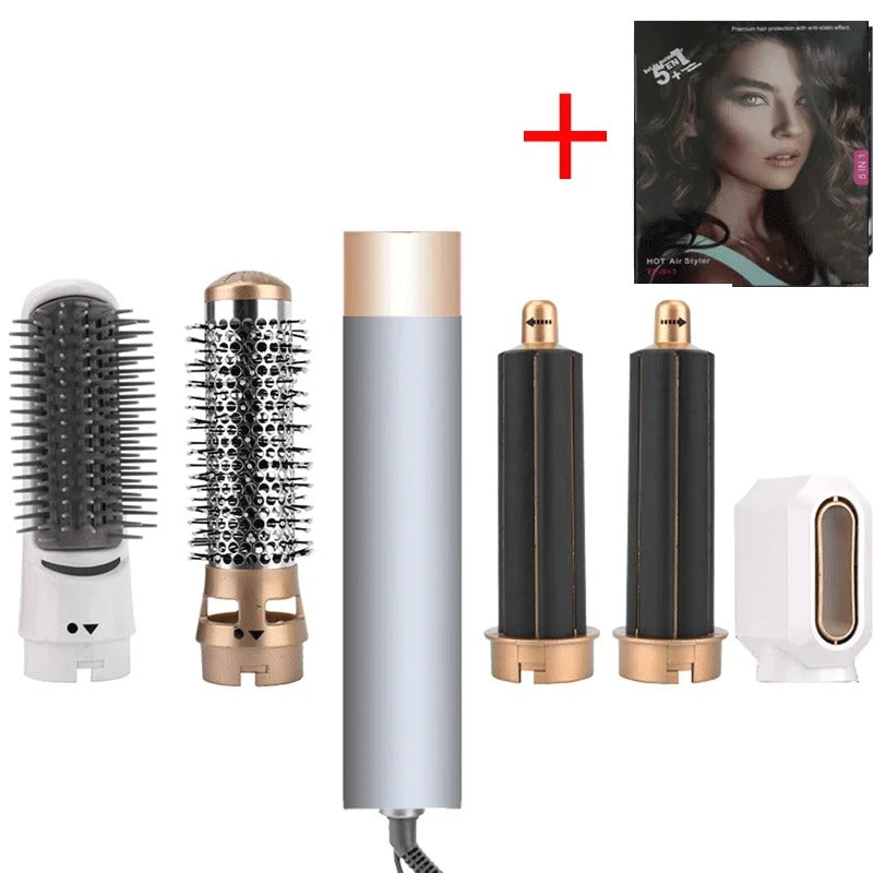 High Quality 5 In 1 Hair Styler with 5 extra feathures